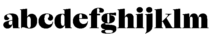 SFT Schrifted Serif TRIAL D Black FONT
