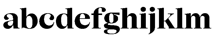 SFT Schrifted Serif TRIAL D Bold FONT