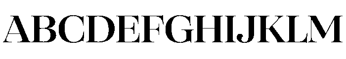SFT Schrifted Serif TRIAL D DemiBold Font UPPERCASE