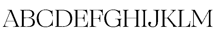 SFT Schrifted Serif TRIAL D Light Font UPPERCASE