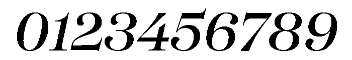 SFT Schrifted Serif TRIAL Var Italic Var Font OTHER CHARS