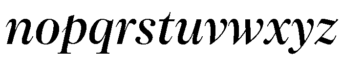 SFT Schrifted Serif TRIAL Var Italic Var Font LOWERCASE
