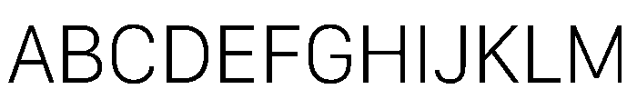 SF Compact Display Thin Font UPPERCASE