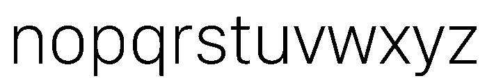 SF Compact Display Thin Font LOWERCASE