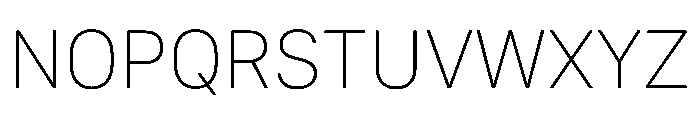 SF Compact Display Ultralight Font UPPERCASE
