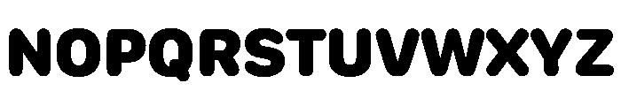 SF Compact Rounded Black Font UPPERCASE