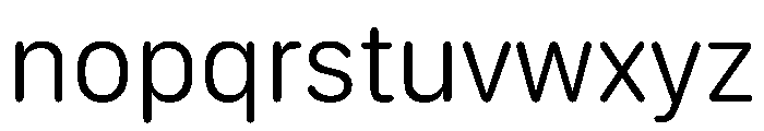 SF Compact Rounded Light Font LOWERCASE