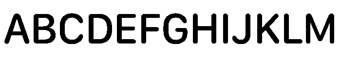 SF Compact Rounded Medium Font UPPERCASE