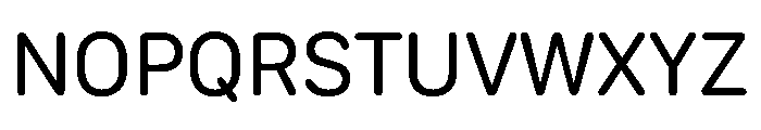 SF Compact Rounded Regular Font UPPERCASE