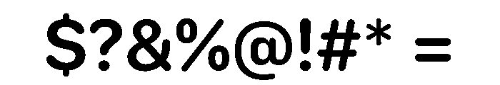 SF Compact Rounded Semibold Font OTHER CHARS