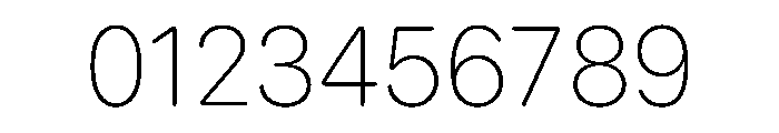 SF Compact Rounded Ultralight Font OTHER CHARS