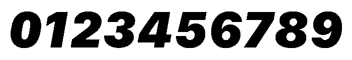 SF Compact Text Black Italic Font OTHER CHARS