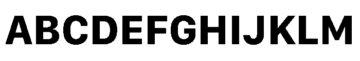 SF Compact Text Bold Font UPPERCASE