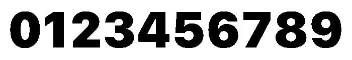 SF Compact Text Heavy Font OTHER CHARS