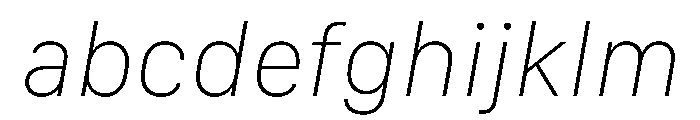 SF Compact Text Ultralight Italic FONT