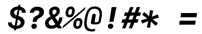 SF Mono Bold Italic Font OTHER CHARS