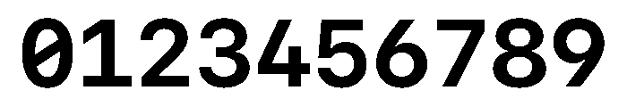 SF Mono Bold Font OTHER CHARS