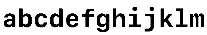 SF Mono Bold FONT