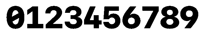 SF Mono Heavy Font OTHER CHARS