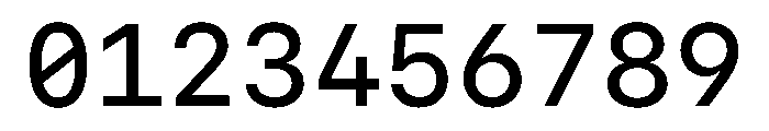 SF Mono Medium Font OTHER CHARS