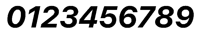 SF Pro Display Bold Italic Font OTHER CHARS