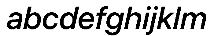 SF Pro Display Medium Italic FONT