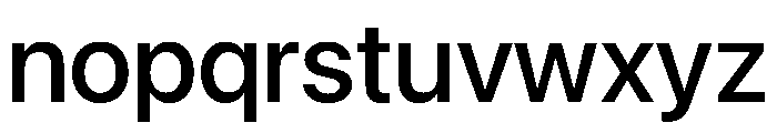 SF Pro Display Medium Font LOWERCASE