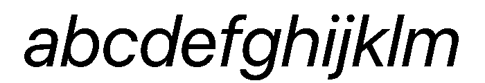 SF Pro Display Regular Italic FONT