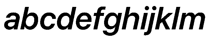 SF Pro Display Semibold Italic FONT
