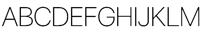 SF Pro Display Thin Font UPPERCASE