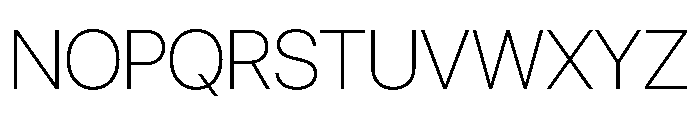 SF Pro Display Thin Font UPPERCASE