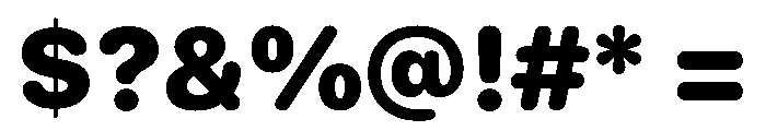SF Pro Rounded Black Font OTHER CHARS