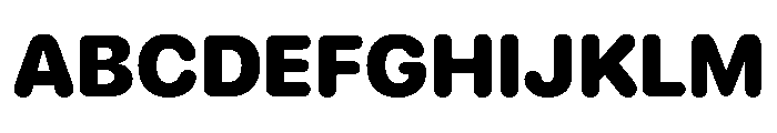 SF Pro Rounded Black Font UPPERCASE