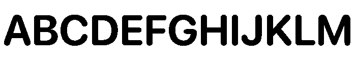 SF Pro Rounded Bold Font UPPERCASE