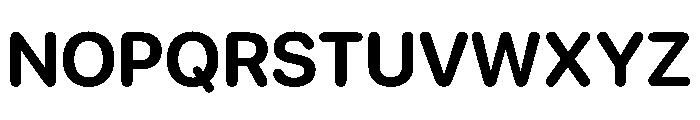 SF Pro Rounded Bold Font UPPERCASE