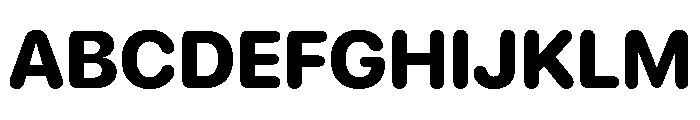 SF Pro Rounded Heavy Font UPPERCASE