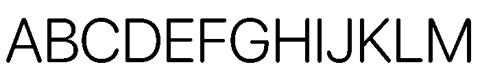 SF Pro Rounded Light Font UPPERCASE