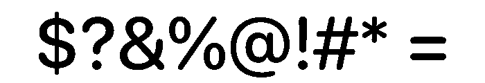 SF Pro Rounded Medium Font OTHER CHARS