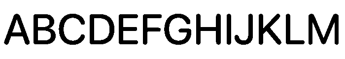 SF Pro Rounded Medium Font UPPERCASE