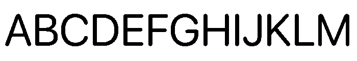 SF Pro Rounded Regular Font UPPERCASE