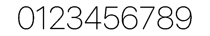 SF Pro Rounded Thin Font OTHER CHARS