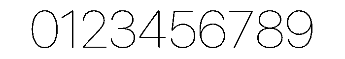 SF Pro Rounded Ultralight Font OTHER CHARS