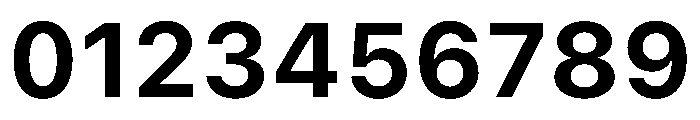 SF Pro Text Bold Font OTHER CHARS