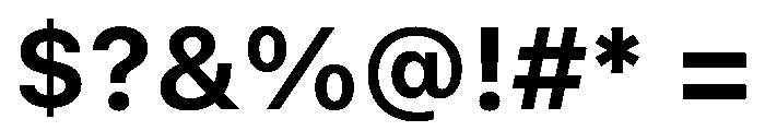 SF Pro Text Bold Font OTHER CHARS