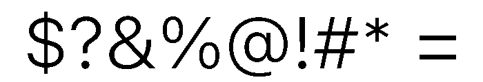 SF Pro Text Light Font OTHER CHARS
