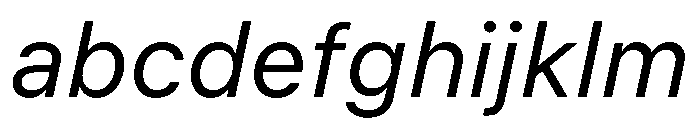 SF Pro Text Regular Italic FONT