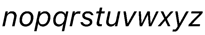 SF Pro Text Regular Italic Font LOWERCASE
