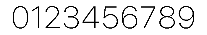 SF Pro Text Thin Font OTHER CHARS