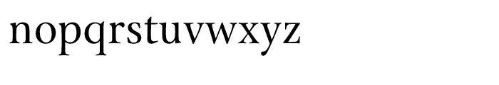 SFPL Roman Font LOWERCASE