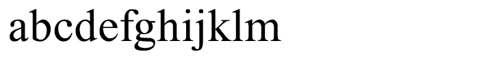 Sfina Regular Font LOWERCASE